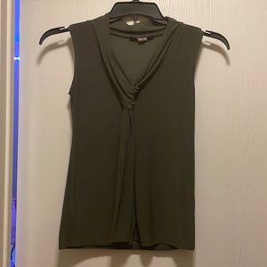 Business blouse dark army green size small